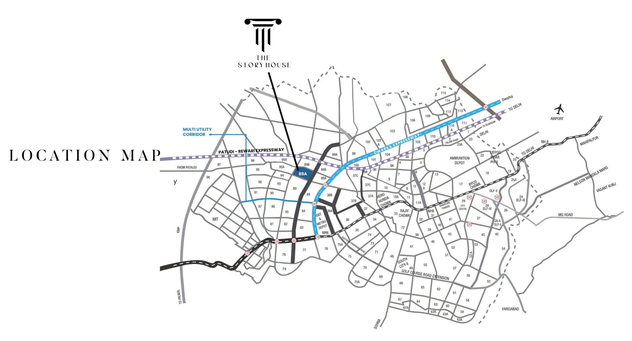 ArtTech The Story House Location Map