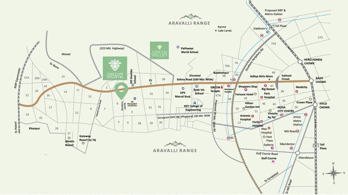 Lid Nivasa Location Map