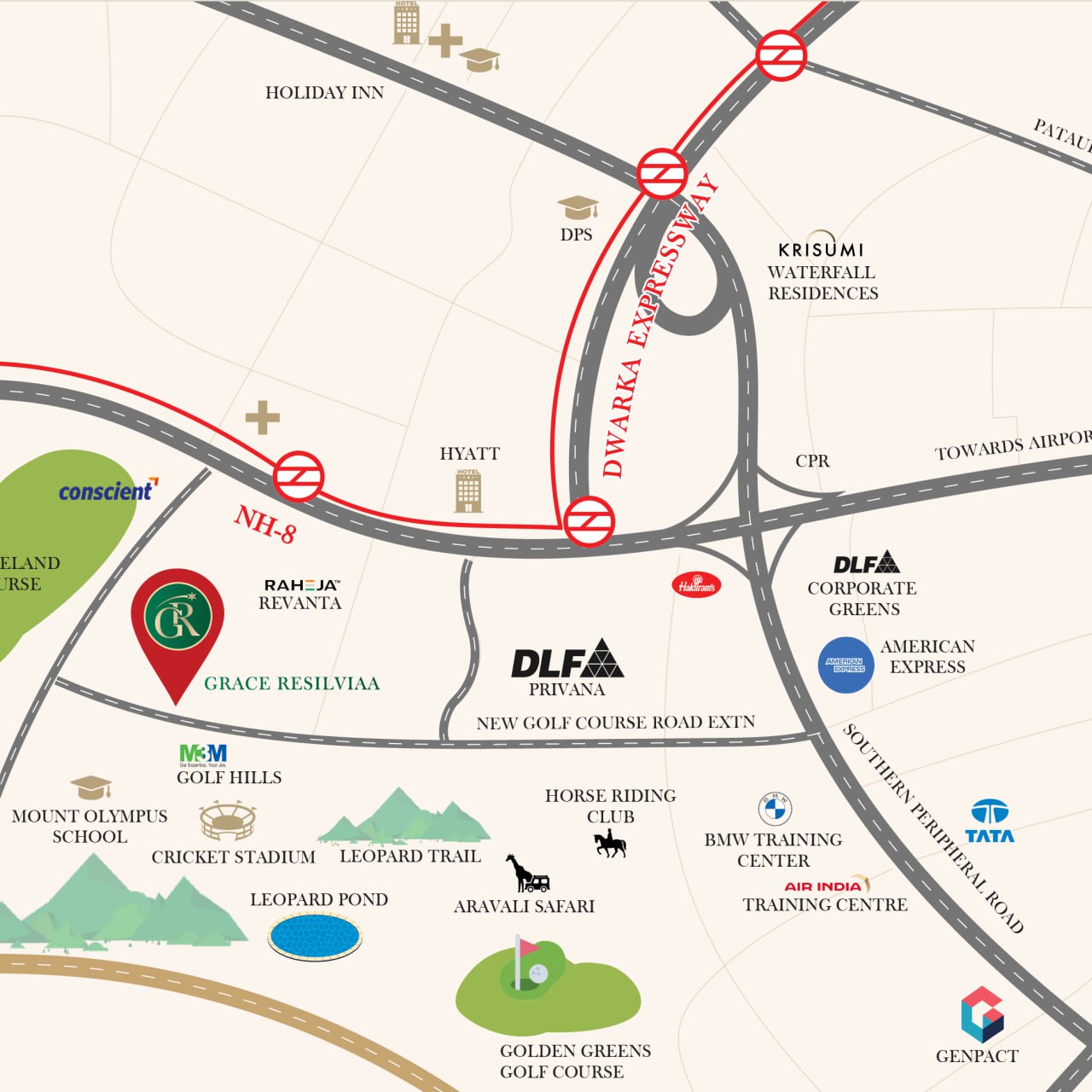 Grace Resilviaa Location Map