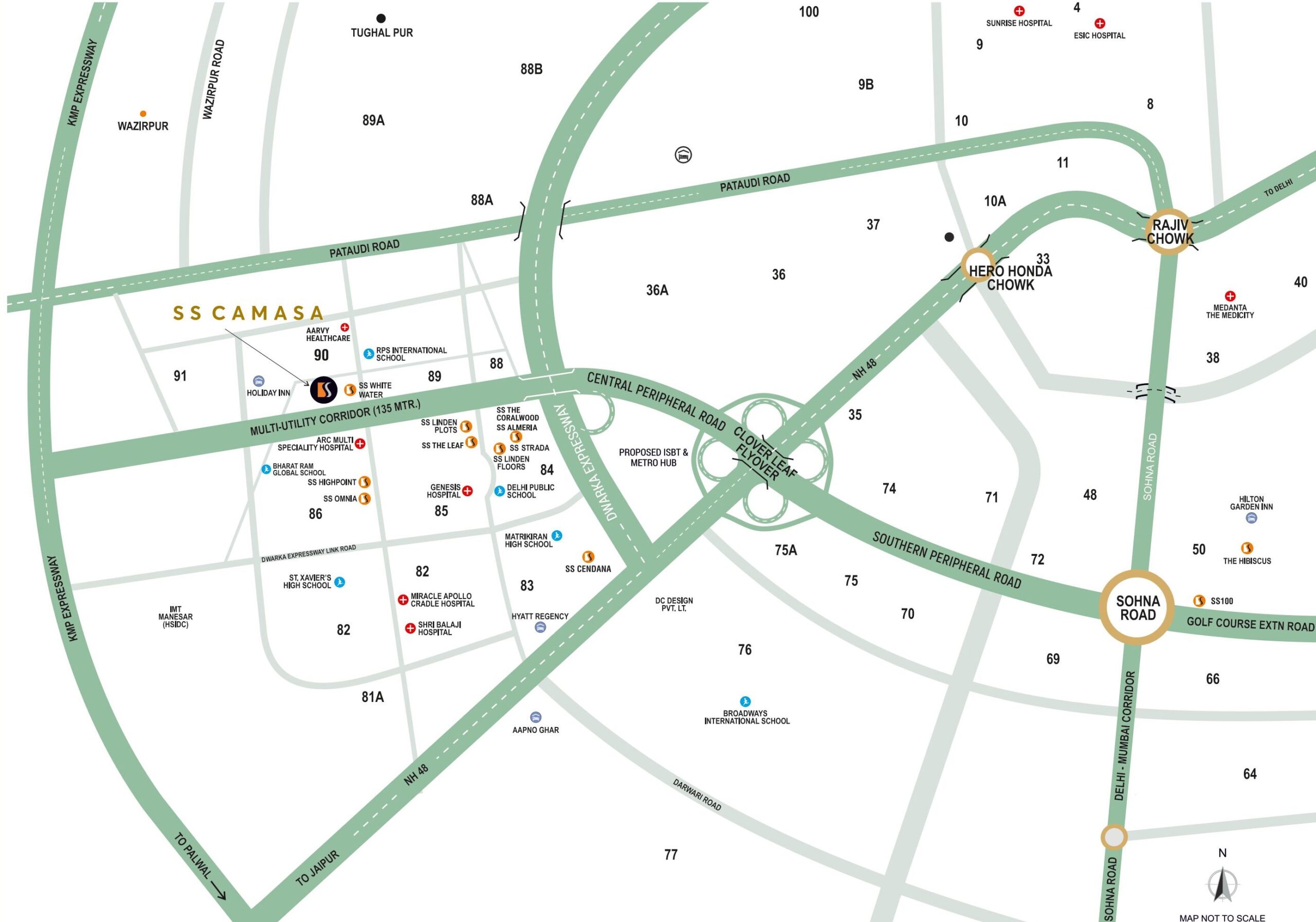 SS Camasa Location Map