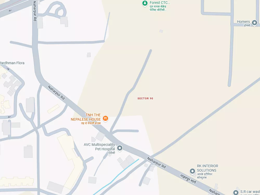 Pardos Sakura Gurgaon Location Map
