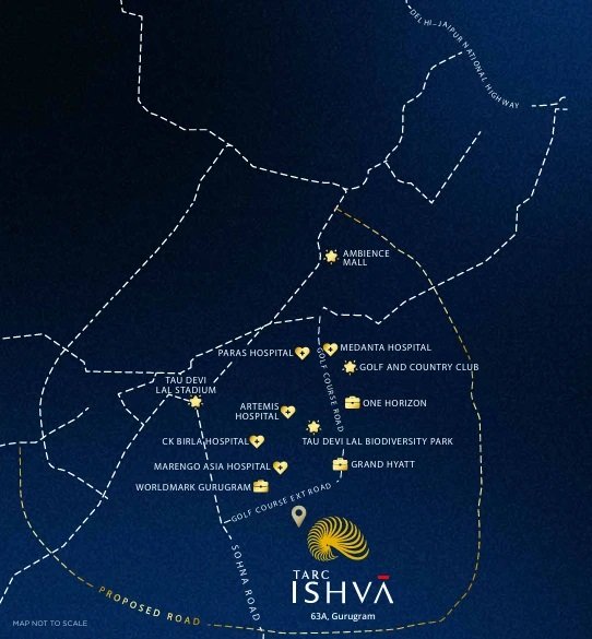 Tarc Ishva Location Map